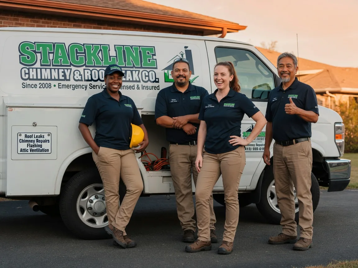 Chimney flashing repair company in Harriet, AR